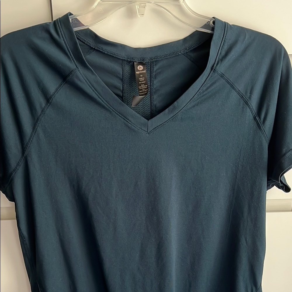 90 Degree By Reflex Teal Short Sleeve T-Shirt Medium